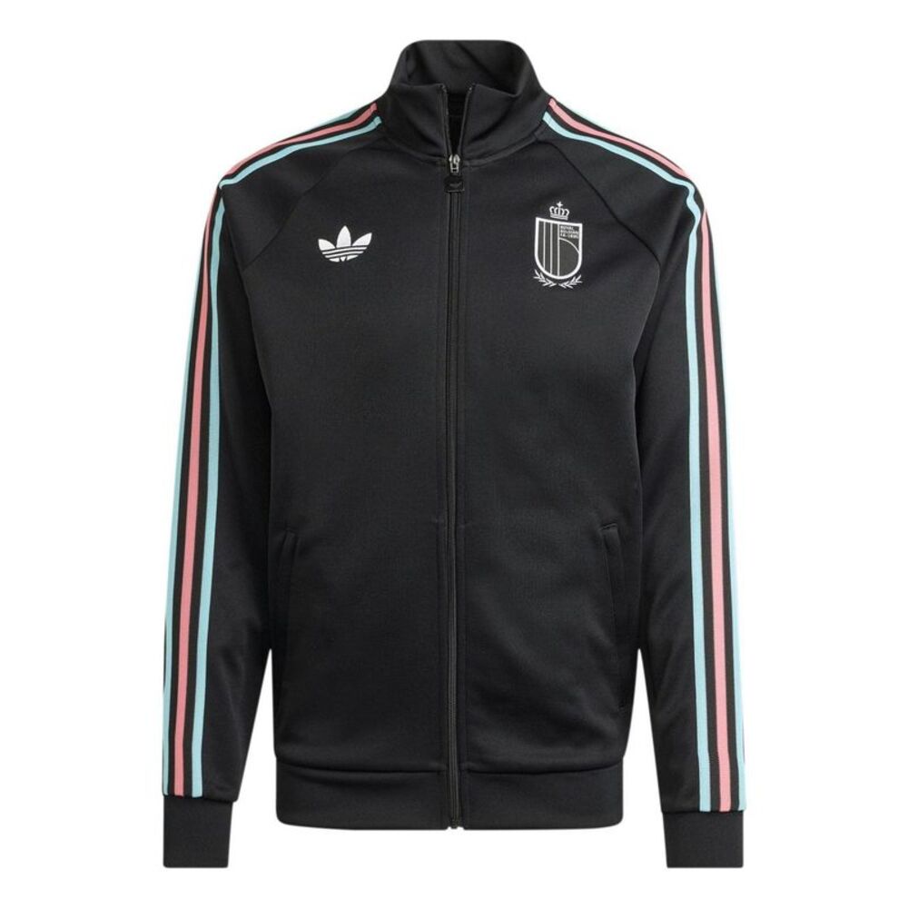 Adidas Mens FIFA World Cup 2026 Belgium Track Top / Black/Red